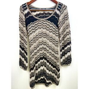 Vintage 90s XOXO Womens Dress Sz S Crochet Whimsigoth Boho Stretchy Festival